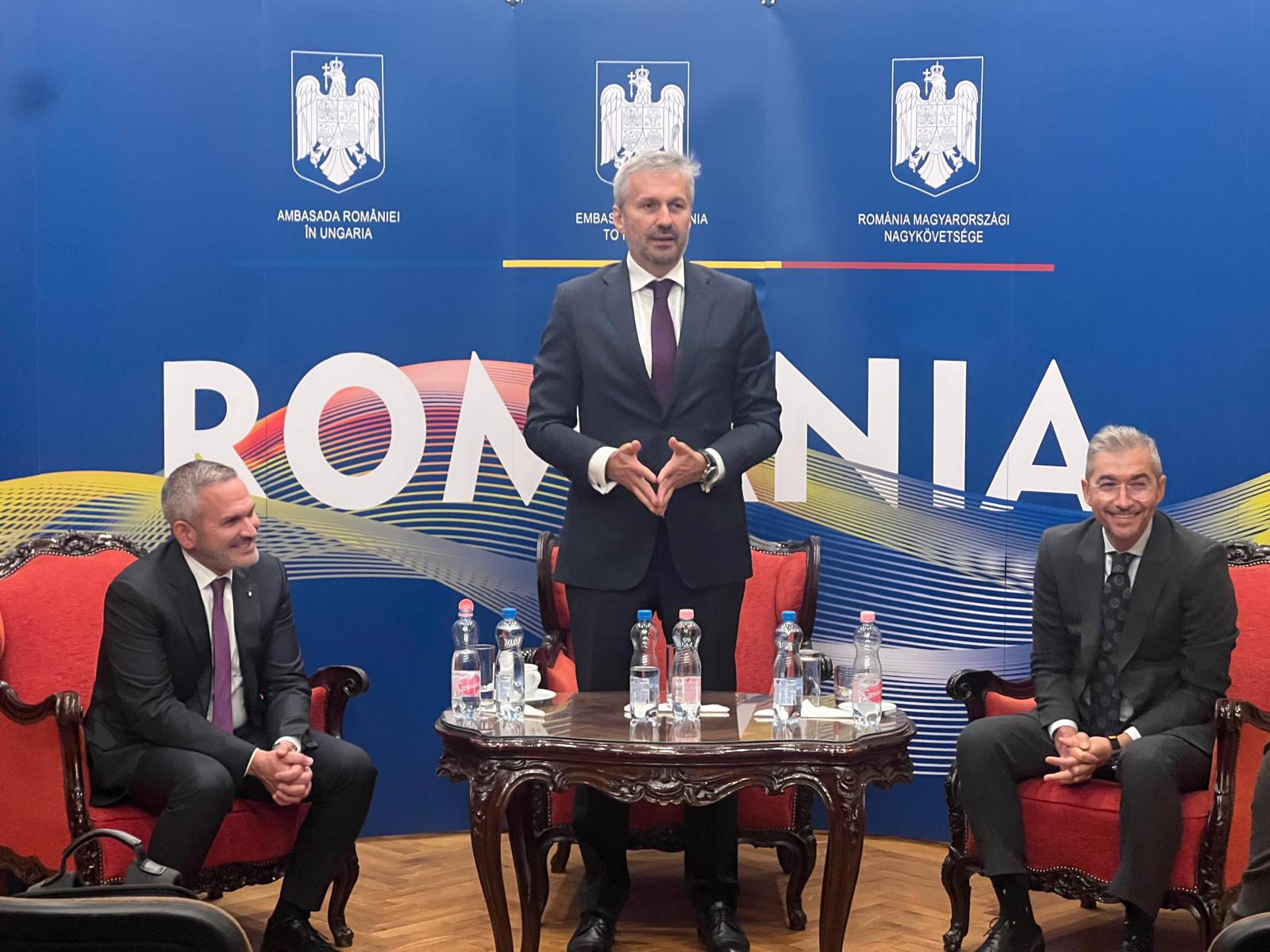 Eveniment BT de business la Ambasada României în Ungaria